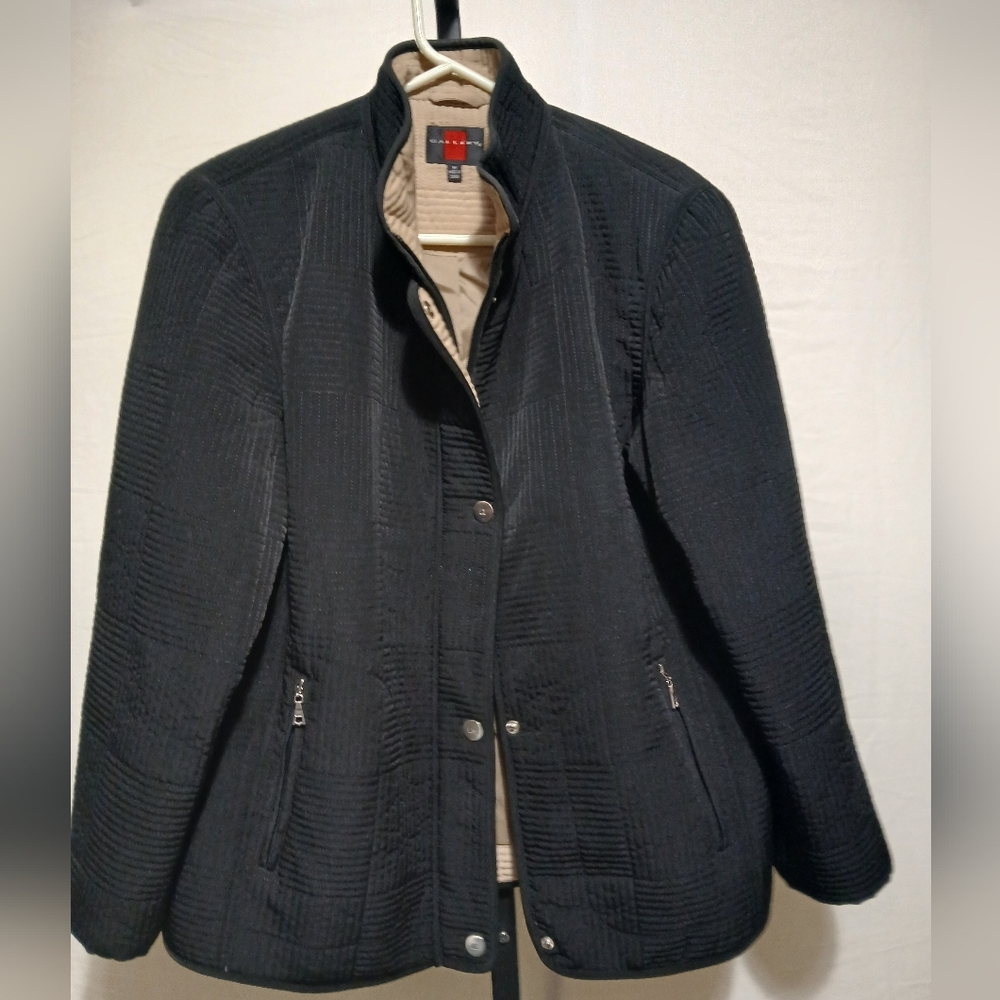 Quilted Black Jacket
